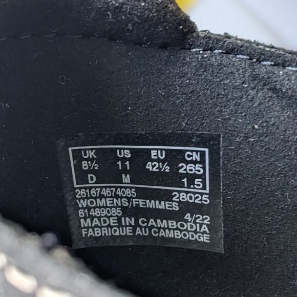 Clark chunky oxford shoes with removeable insoles - Picture 9 of 11